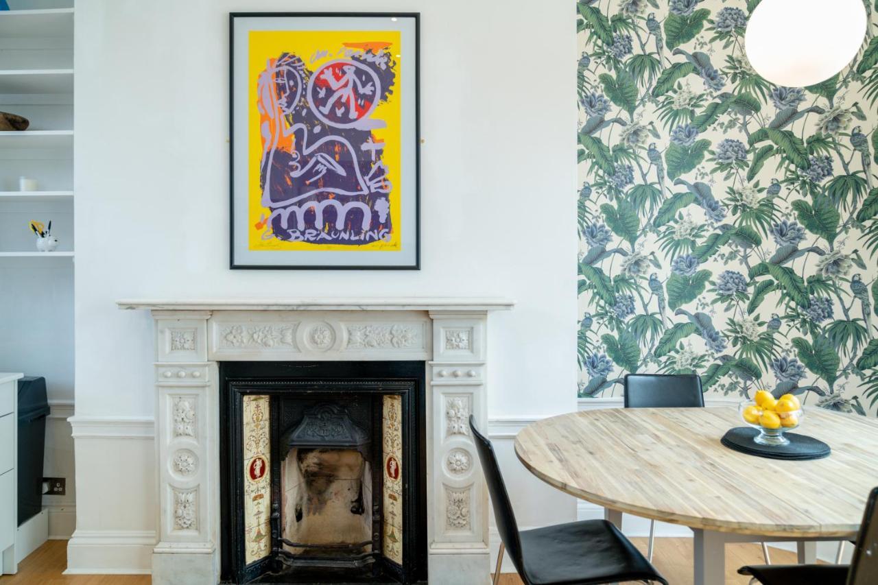 Sleek Flat With Communal Courtyard Londra Exterior foto