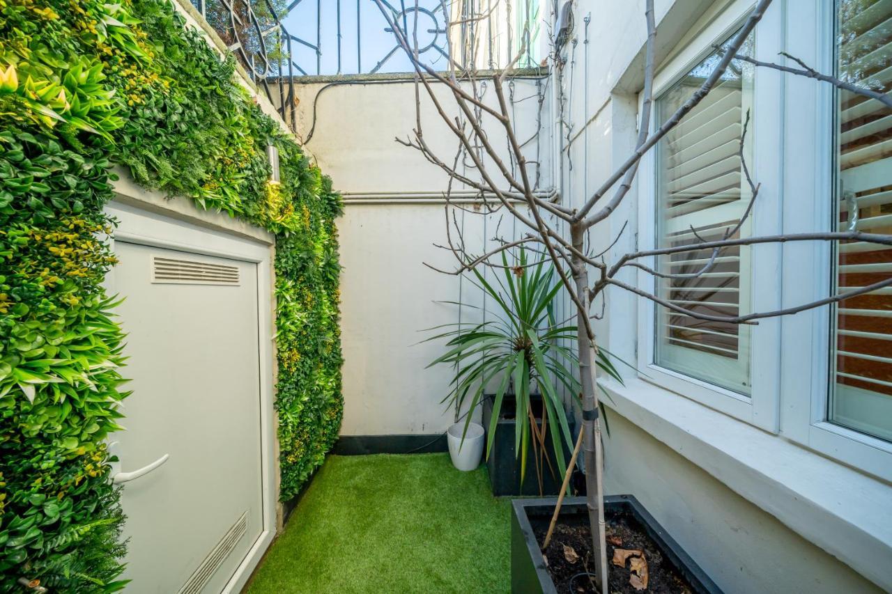 Sleek Flat With Communal Courtyard Londra Exterior foto